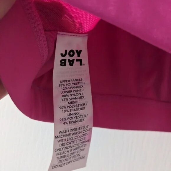 New! JoyLab by Target | Longline pink colorblock sports bra - Picture 5 of 7